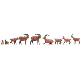 Noch Sada figurek Alpská zvířata