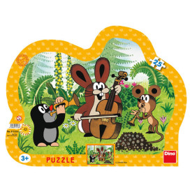 Dino Puzzle Krtek muzikant
