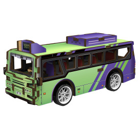 2Kids Toys 3D dřevěná skládačka Autobus