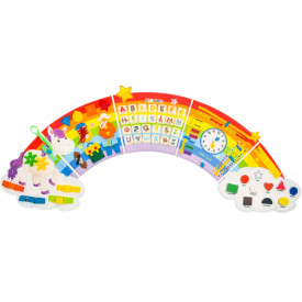 2Kids Toys Soft activity board Duha s mraky