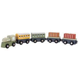 2Kids Toys Dřevěný vláček 2 v 1