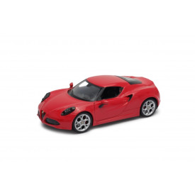 Welly - Alfa Romeo 4C model 1:34 bílá