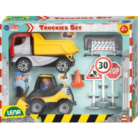 Lena Truckies stavební sada v dárkovém balení