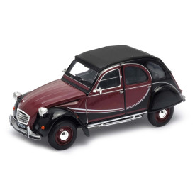 Welly Citroen 2CV 6 Charleston 1:24 černá, šedá