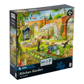 HOP Puzzle Práce na zahradě 1000 dílků