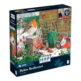 HOP Puzzle Červenka obecná 1000 dílků