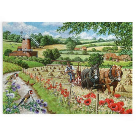 HOP Puzzle Cesta k větrnému mlýnu 500 velkých dílků