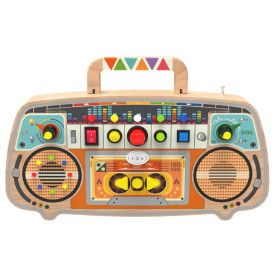 2Kids Toys Activity board Dřevěné FM rádio - poškozený obal