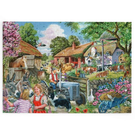 HOP Puzzle Na farmě 500 velkých dílků
