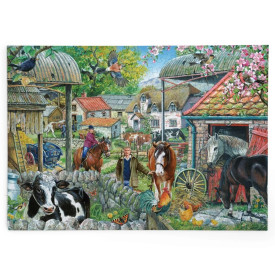 HOP Puzzle Koňská farma U podkovy 250 velkých dílků