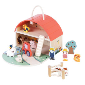 2Kids Toys Dřevěný domeček Farma
