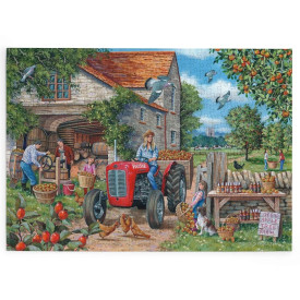 HOP Puzzle Sklizeň jablek 500 velkých dílků