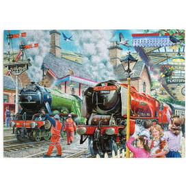 HOP Puzzle Kontrola trati 1000 dílků