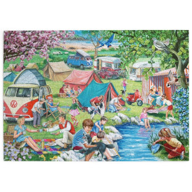 HOP Puzzle Kempování 1000 dílků