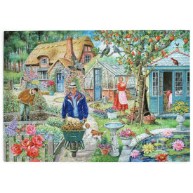 HOP Puzzle V zahradě 1000 dílků
