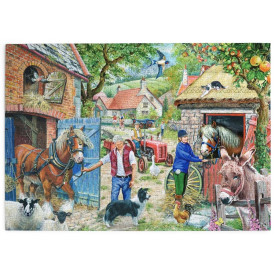 HOP Puzzle Život na statku 1000 dílků