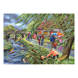 HOP Puzzle Větrný den 1000 dílků