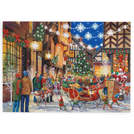 HOP Puzzle Příjezd Santy 500 velkých dílků