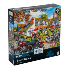 HOP Puzzle Motorkáři 1000 dílků