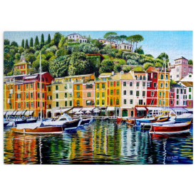 HOP Puzzle Přístav Portofino 1000 dílků
