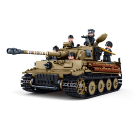 Sluban Model Bricks M38-B1533 Těžký tank Tiger E-S 1944 v měřítku 1:35