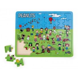 Vkládací puzzle Snoopy na hřišti