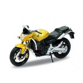 Welly - Motocykl Honda Hornet model 1:18 žlutý