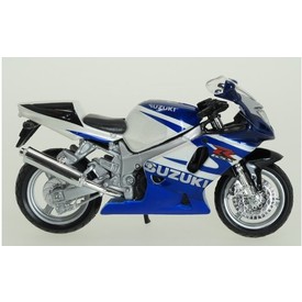 Welly - Motocykl Suzuki GSX-R750 model 1:18 modrý