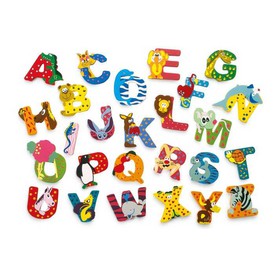 Dřevěná abecedy 1ks - písmenko A