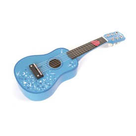 Tidlo dřevěná kytara Star modrá