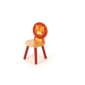 Tidlo dřevěná židle Animal lev