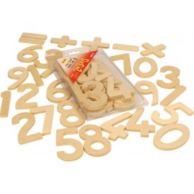 Dřevěné hračky - Školní pomůcky - Číslice a počítání