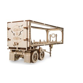 Ugears dřevěná stavebnice 3D mechanické Puzzle - Přívěs Heavy Boy