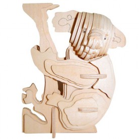 Dřevěné 3D puzzle dřevěná skládačka zvířata - Koala M043