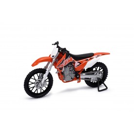Welly - Motocykl KTM 450SX-F model 1:18 oranžový