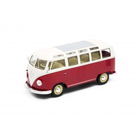 Welly Volkswagen T1 Bus (1963) model 1:24 červený