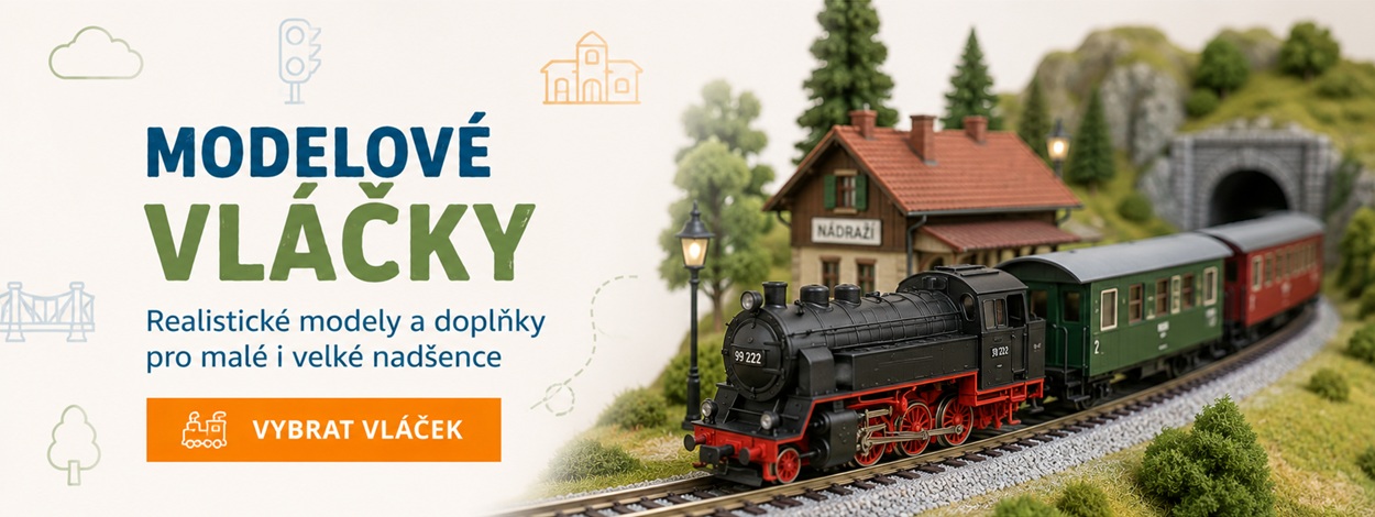 Modelové vláčky - Společenské hry - hračky